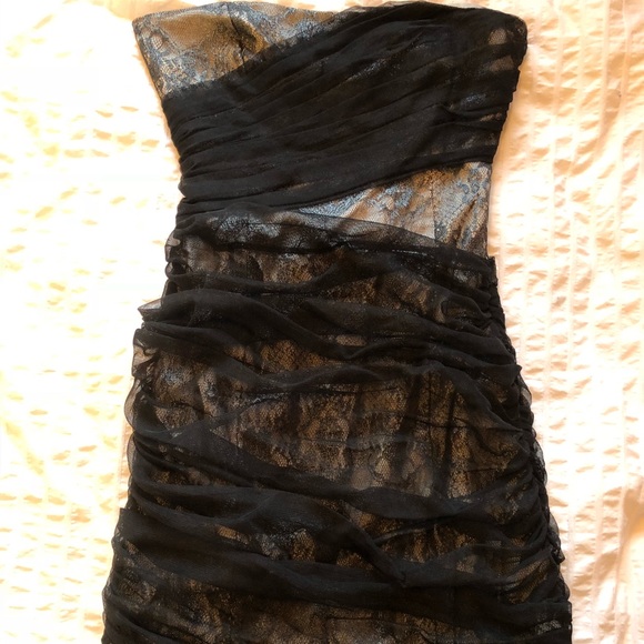 ARMANI EXCHANGE strapless dress - 0 - Picture 2 of 6